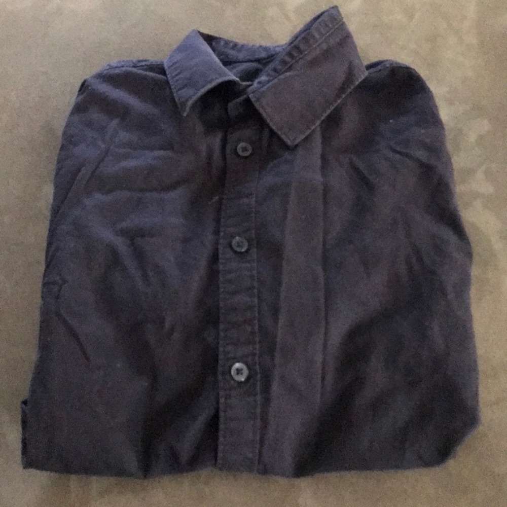 H&M long button up shirt